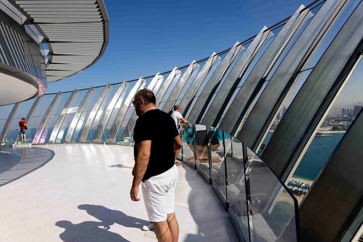 Sky-High Views at The View at The Palm: Dubai's 240m Observation Deck
