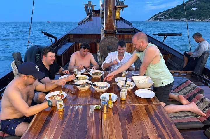 Hua Hin Sunset Cruise: Thai Dinner, Snorkeling & Paddleboarding photo 2