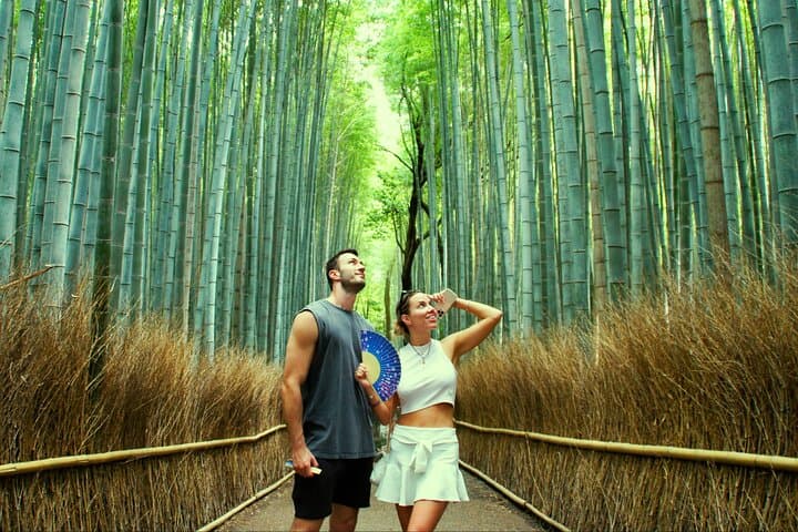 Arashiyama Bamboo Grove, Monkey Park & Matcha Tour — Kyoto Half-Day Walk