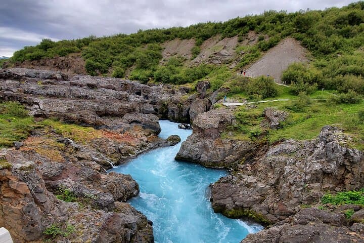 Silver Circle Private Day Tour from Reykjavík — Hraunfossar, Deildartunguhver & Glacier Options photo 5