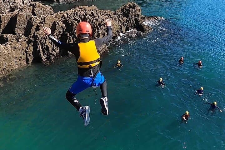 Tenby Coasteering Adventure: Guided Pembrokeshire Coastal Scramble
