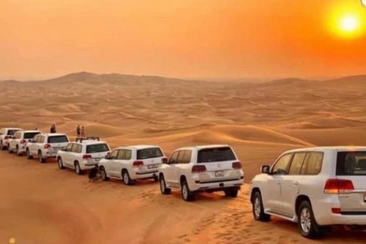 Evening Desert Safari in Dubai: Quad Biking, Dune Bashing & BBQ Under the Stars photo 3