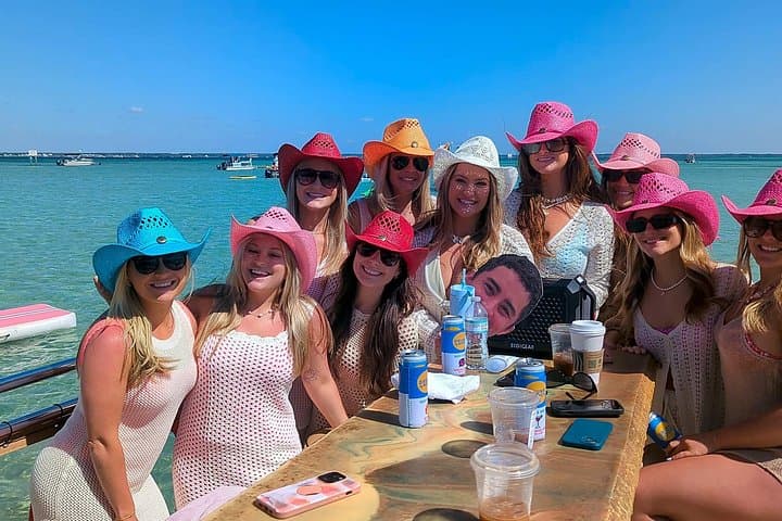 Private Crab Island Boat Charter — Destin Tiki Bachelorette & Day Cruise photo 3