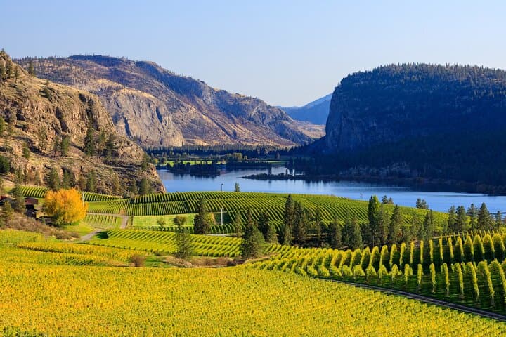 Vernon Private Wine & Pontoon Cruise on Okanagan Lake