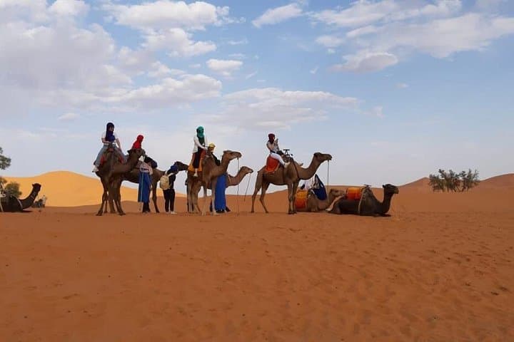 Fes to Merzouga 2-Day Desert Tour: Camel Trekking & Luxury Camp Experience photo 2