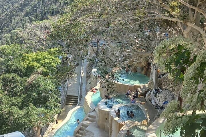 Sunrise at Tolantongo Grottoes: Hot Springs, Caves & Suspension Bridge Day Trip from Mexico City photo 2