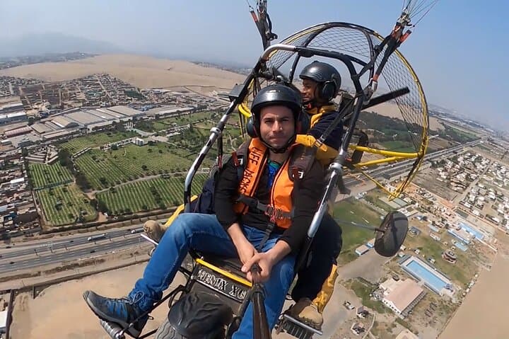 Paratrike Flight over Pachacamac Valley with Archaeological Tour photo 2