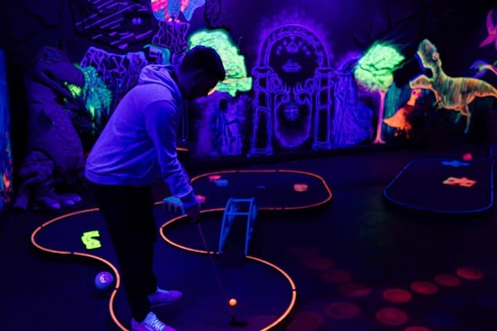 Glow-in-the-Dark Mini Golf in Queenstown — Putt n' Glow at Thrillzone photo 5