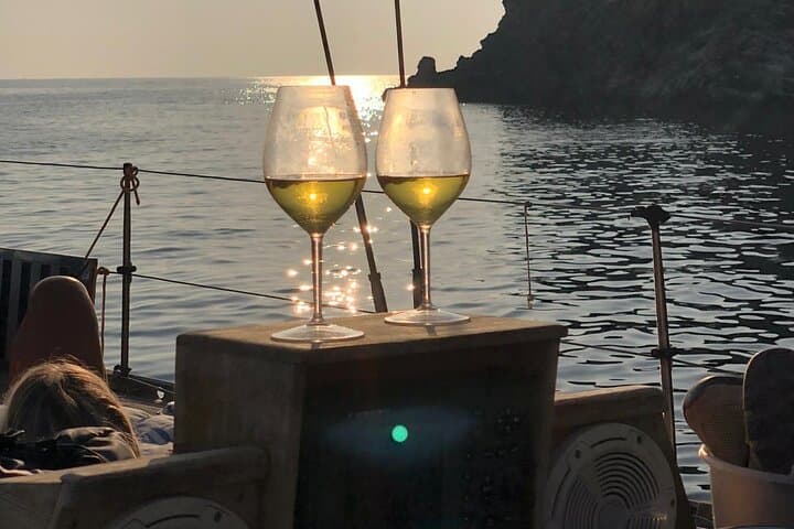 Sunset Sail and Snorkel off Vulcano: Aperitif on Board in the Aeolian Islands photo 1