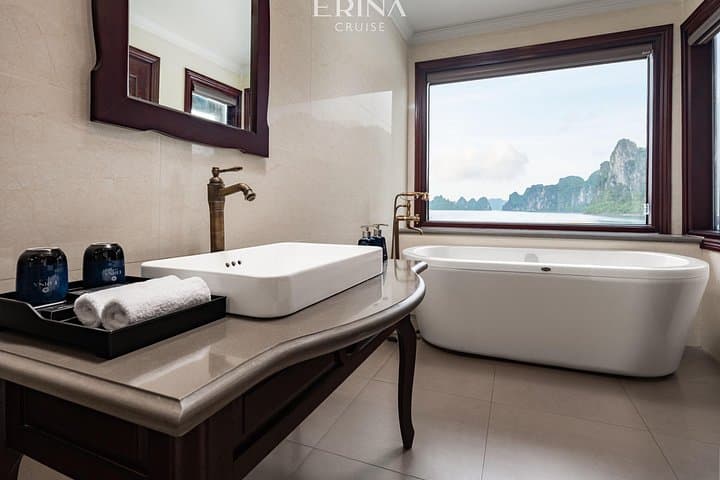 Erina Luxury Cruise: 2-Day Halong & Lan Ha Bay Overnight from Hanoi photo 3