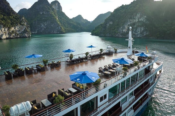 Erina 5-Star Cruise: 2-Day Lan Ha & Ha Long Bay Escape from Hanoi photo 2