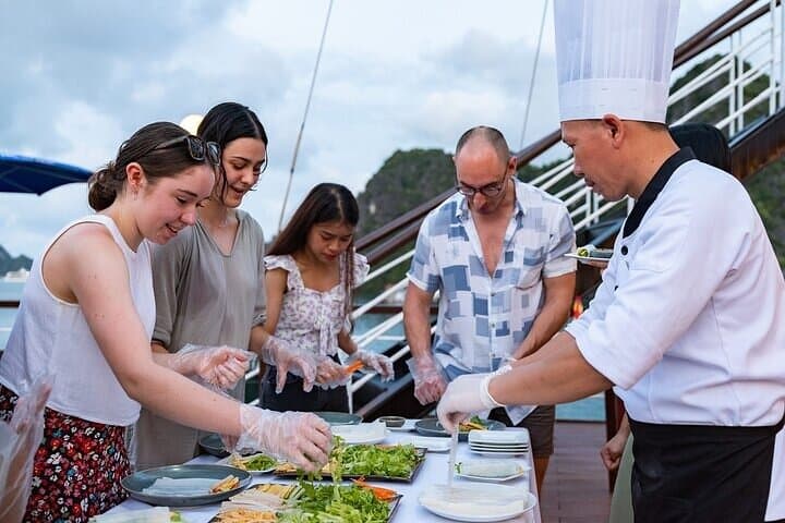 Luxury 2-Day Halong Bay & Lan Ha Bay Overnight Cruise from Hanoi photo 3