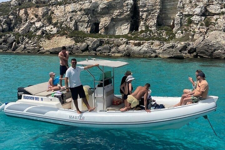 Private Boat Tour to Egadi Islands: Favignana & Levanzo with Lunch and Sunset Aperitif photo 4