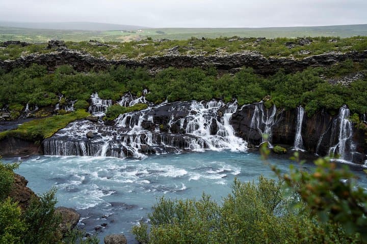 West Iceland Silver Circle: Hraunfossar, Langjökull Ice Tunnel & Lava Cave Day Tour photo 3