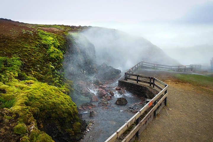 West Iceland Silver Circle: Hraunfossar, Langjökull Ice Tunnel & Lava Cave Day Tour
