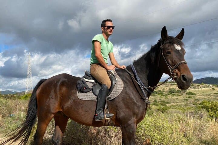 Cagliari Panoramic Horseback Riding in Sette Fratelli Park photo 4