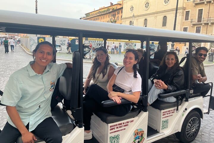 Explore Rome in a Golf Cart: 4-Hour Private Sightseeing Tour