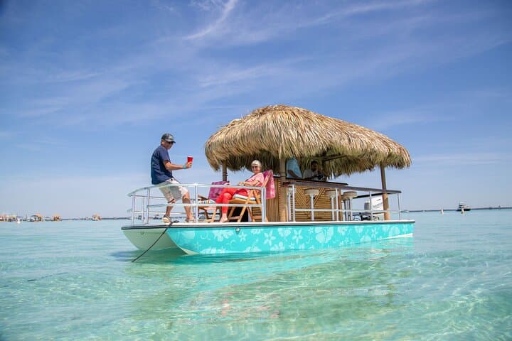 Private Tiki Cruise to Crab Island from Destin