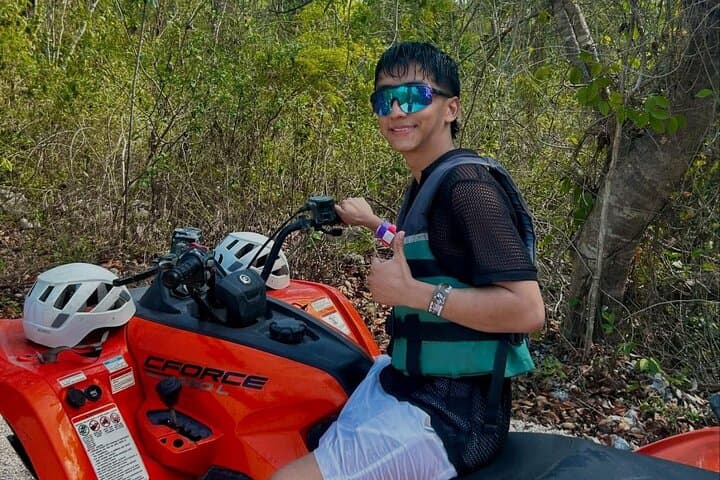ATV, Tulum Ruins & Cenote Swim from Cancún — Jungle Ride and Mayan Cliff Views photo 2