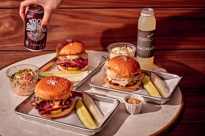 Classic NYC Deli Dinner in Times Square — Pastrami, Reubens & Comfort Food Near Broadway
