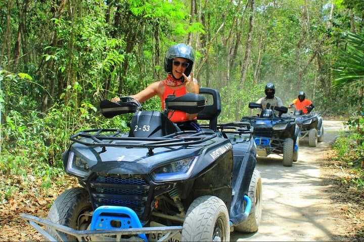 ATV, Tulum Ruins & Cenote Swim from Cancún — Jungle Ride and Mayan Cliff Views