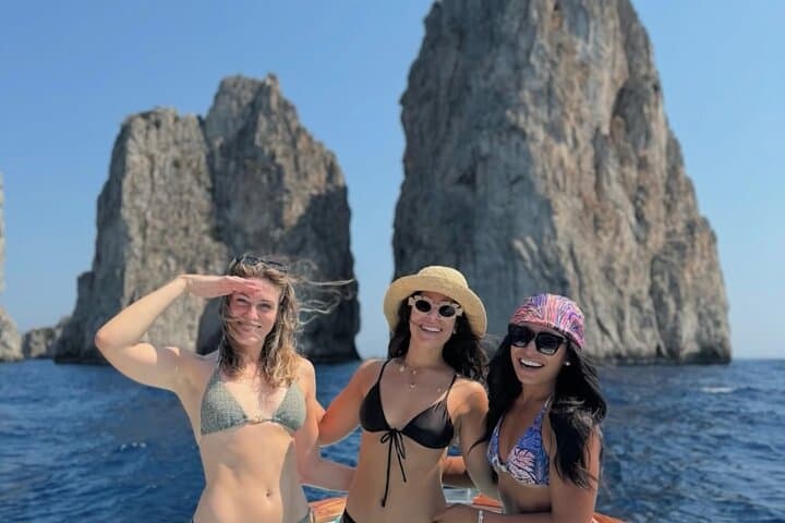 Private 3-Hour Capri Boat Tour: Blue Grotto, Faraglioni & Hidden Coves photo 1