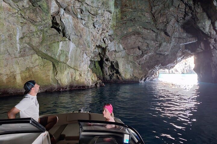 Private Blue Cave Speedboat Tour from Kotor to Mamula & Our Lady of the Rocks photo 4