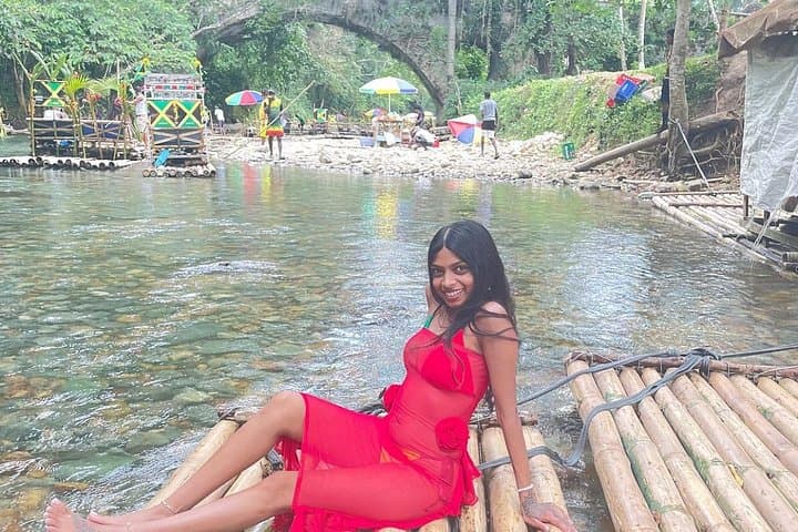 Bamboo Rafting on Ocho Rios Rivers: Calm Raft Tours, Local Stories & Shopping photo 2