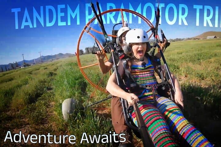 Sunrise Paramotor Tandem Flight Over Diamond Valley Lake photo 5