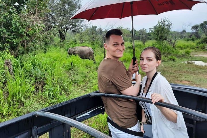 Udawalawe Day Trip from Kalutara — Safari, Elephant Transit & Madu River Boat photo 3