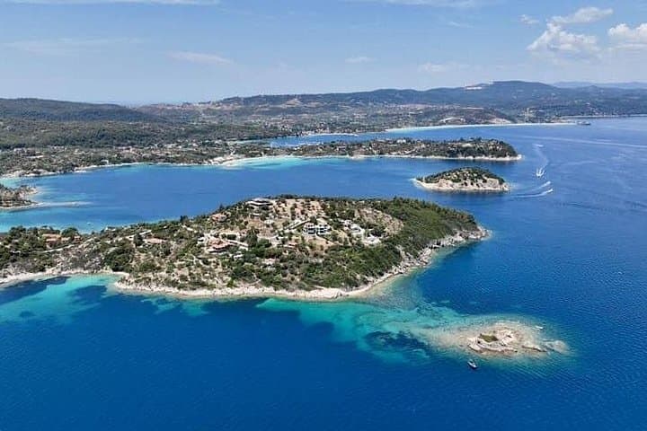 Halkidiki Private Speed Boat Snorkeling — Diaporos, Vourvourou & Amouliani Day Trip
