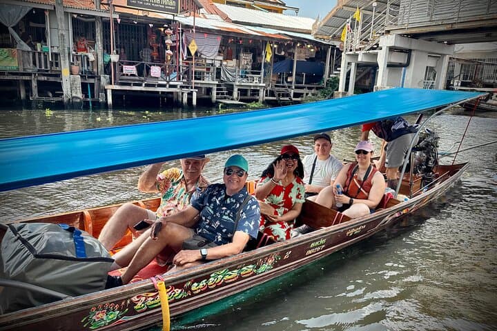 Bangkok Floating Market and Maeklong Train Market Day Trip photo 3