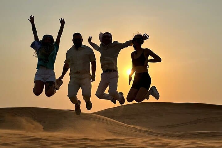 Luxury Evening Desert Safari in Dubai — VIP 4x4 Dune Bashing & Lakeside Desert Camp photo 4