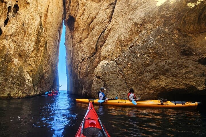 Sea Kayak Athens Riviera: Hidden Beaches & Snorkel Tour from Athens photo 3