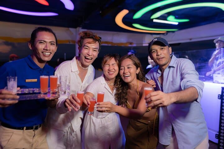 MEKA Catamaran White & Glow Sunset Party — Festive Andaman Sunset Cruise photo 6