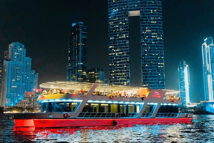 Dubai Marina Dhow Cruise: Dinner Buffet & Tanoura Show photo 4