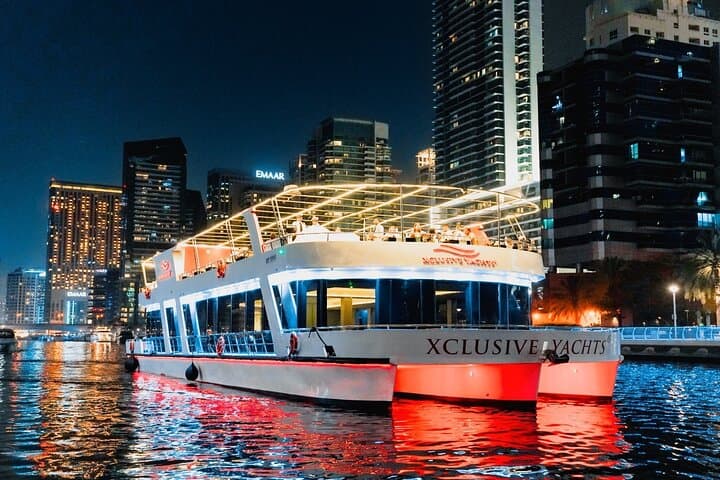 Dubai Marina Dhow Cruise: Dinner Buffet & Tanoura Show photo 3