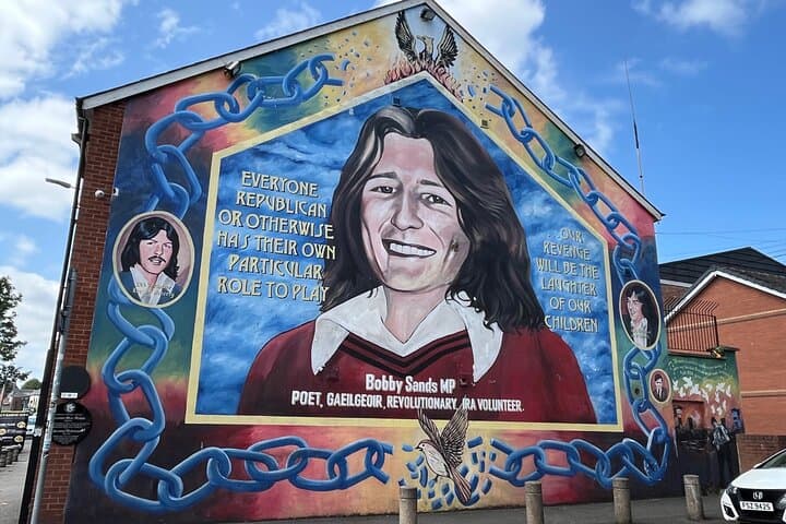 Belfast Driving Tour: Political Murals, Titanic Quarter & Stormont