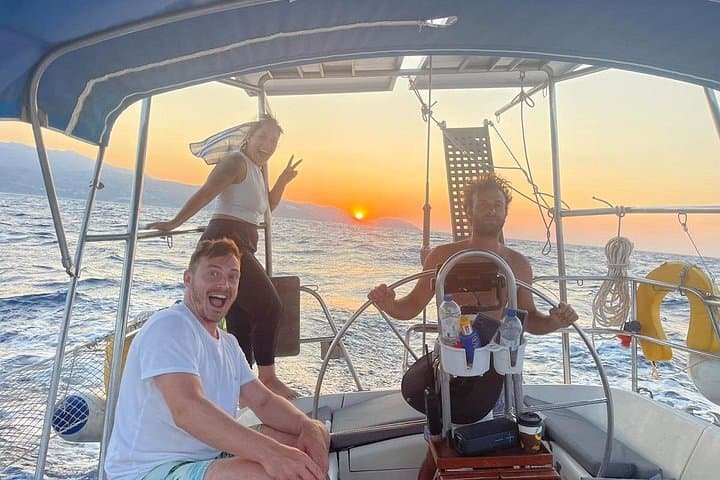 Private Sailing Tour to Dia Island: Sunset Sailing, Snorkel & SUP from Heraklion photo 2