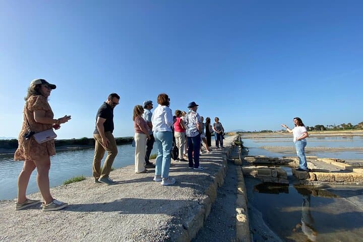 Sunset Salt Pan Walk Guided Tour of Marsala Stagnone Salt Pans