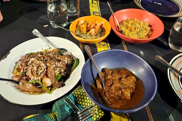 Cape Town Gold Restaurant: 14-Course African Dining with Djembe Drumming