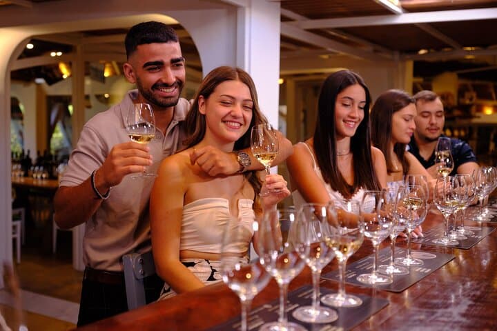Santorini Private Wine Tour: Caldera Wineries, Sea-View Tastings & Sunset Sips