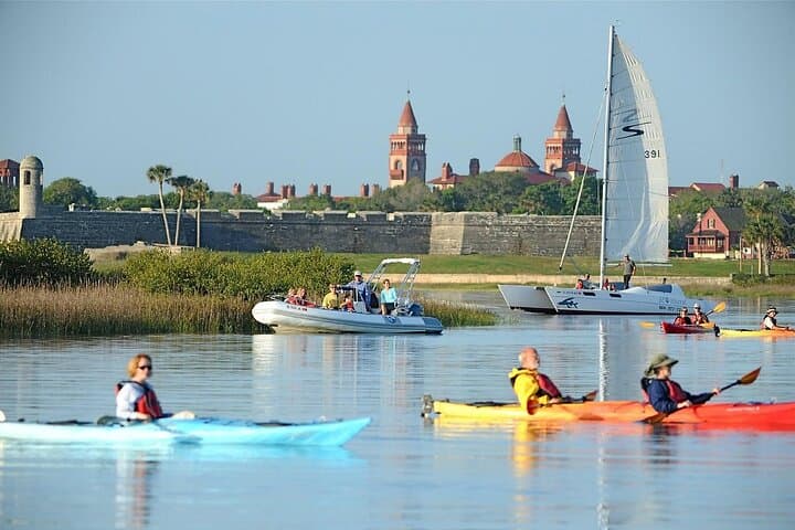 Paddle St. Augustine: Guided Salt Marsh Kayak Tour Under the Bridge of Lions