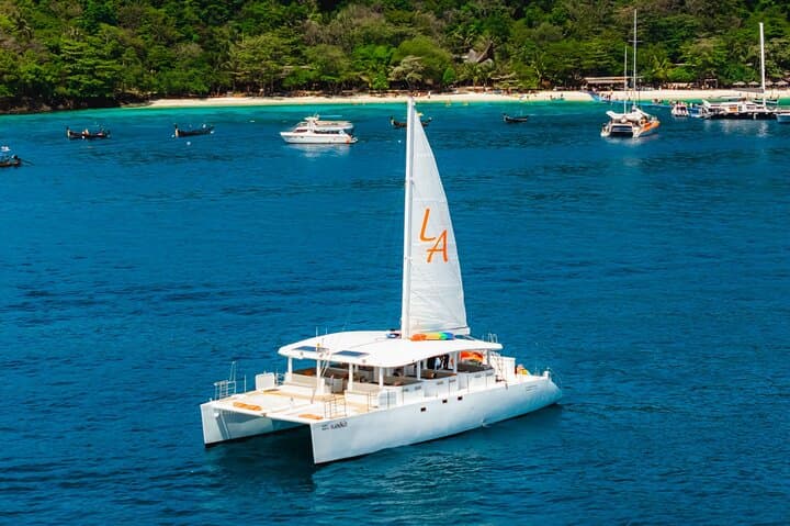 Phuket Coral & Racha Islands Catamaran Snorkel and Sunset Day Trip