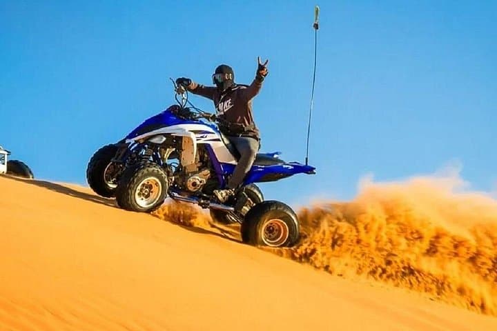 Dubai Morning Desert Safari: ATV Quad Bike, Dune Buggy & Camel Ride photo 4