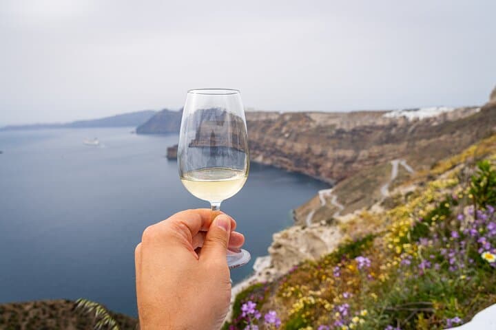 Caldera Sunset Wine Tasting in Santorini — Cave Wine Museum & Cliffside Vintages