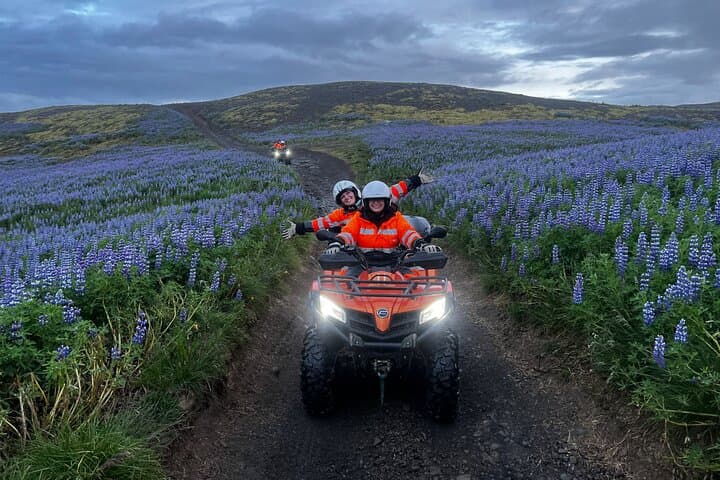 Twilight ATV ATV Ride from Reykjavik: Sunset Quad Tour in the Outskirts