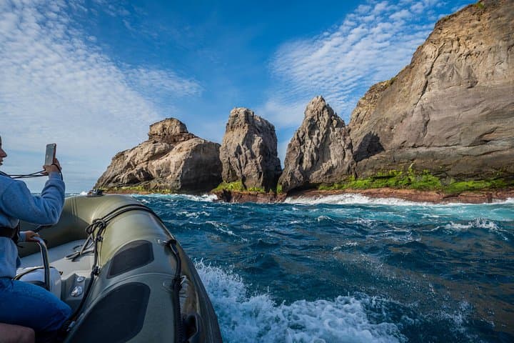 São Miguel Coastal Boat Tour — Volcanic Caves, Cliffs & Porto Formoso photo 1
