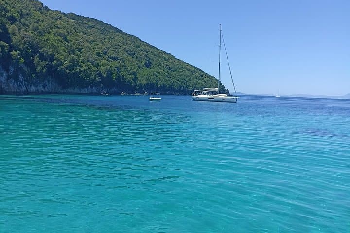 Syvota & Blue Lagoon Cruise from Corfu: Swim, Cave, and Seaside Taverns photo 1
