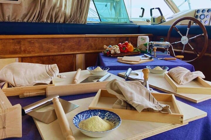 Cooking Class Aboard a Vintage Boat with Sorrento Coast Cruise photo 2